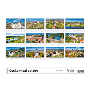 Fotografie k reklamnímu předmětu „Kalendář Česko mezi oblaky“