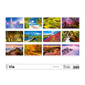 Fotografie k reklamnímu předmětu „Kalendář Via“