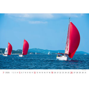 Fotografie k reklamnímu předmětu „Kalendář Sailing“