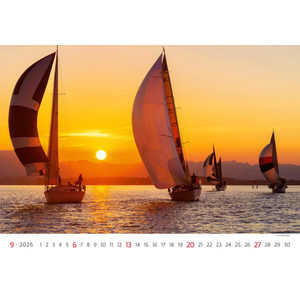 Fotografie k reklamnímu předmětu „Kalendář Sailing“