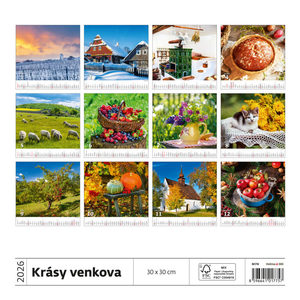 Fotografie k reklamnímu předmětu „Kalendář Krásy venkova“