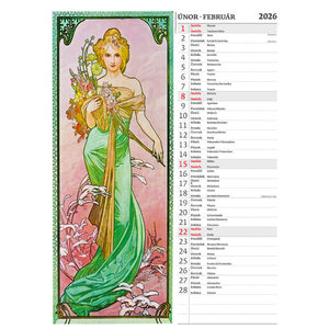 Fotografie k reklamnímu předmětu „Kalendář Alfons Mucha“