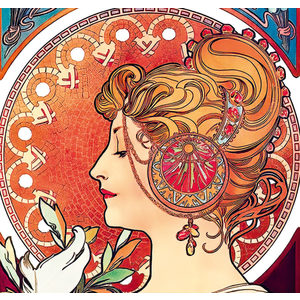 Fotografie k reklamnímu předmětu „Kalendář Alfons Mucha - vázanka“