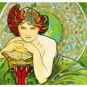 Fotografie k reklamnímu předmětu „Kalendář Alfons Mucha - vázanka“