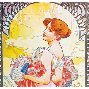Fotografie k reklamnímu předmětu „Kalendář Alfons Mucha - vázanka“