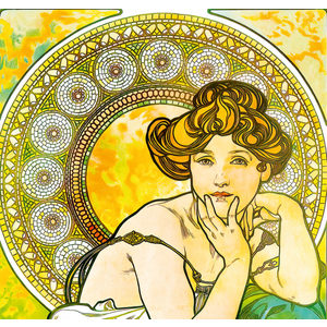 Fotografie k reklamnímu předmětu „Kalendář Alfons Mucha - vázanka“