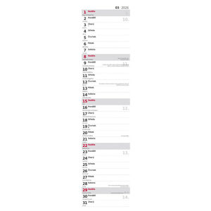 Fotografie k reklamnímu předmětu „Kalendář Poznámková vázanka“