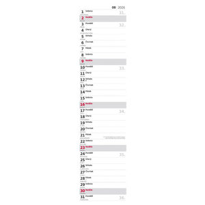 Fotografie k reklamnímu předmětu „Kalendář Poznámková vázanka“