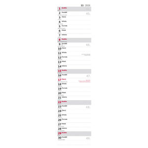 Fotografie k reklamnímu předmětu „Kalendář Poznámková vázanka“