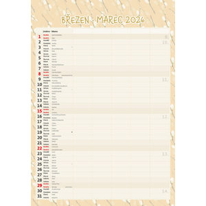 Fotografie k reklamnímu předmětu „Rodinný plánovač“