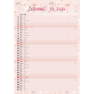 Fotografie k reklamnímu předmětu „Rodinný plánovač“