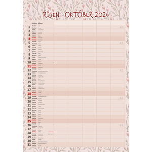 Fotografie k reklamnímu předmětu „Rodinný plánovač“