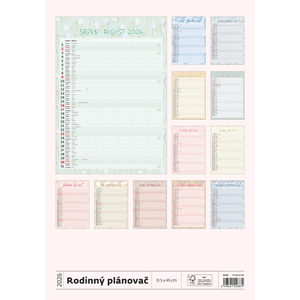 Fotografie k reklamnímu předmětu „Rodinný plánovač“