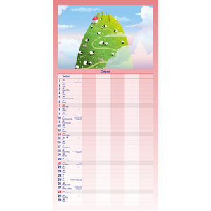 Fotografie k reklamnímu předmětu „MAXI rodinný plánovač“