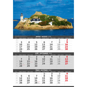 Fotografie k reklamnímu předmětu „Tříměsíční kalendář Pobřeží“