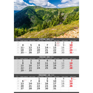 Fotografie k reklamnímu předmětu „Tříměsíční kalendář Hory“