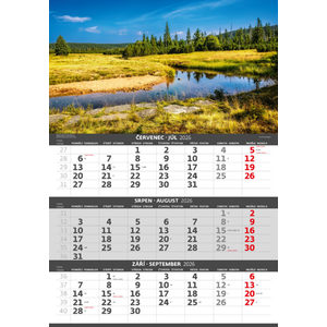 Fotografie k reklamnímu předmětu „Tříměsíční kalendář Hory“
