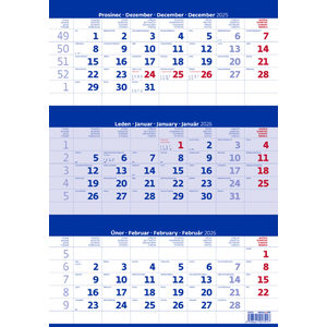 Fotografie k reklamnímu předmětu „Tříměsíční kalendář“