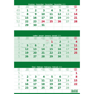 Fotografie k reklamnímu předmětu „Tříměsíční kalendář“