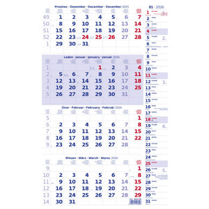 Fotografie k reklamnímu předmětu „Čtyřměsíční kalendář“