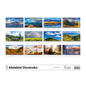 Fotografie k reklamnímu předmětu „Slovenský kalendár Malebné Slovensko“