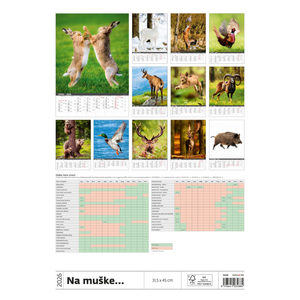 Fotografie k reklamnímu předmětu „Slovenský kalendár Na muške...“