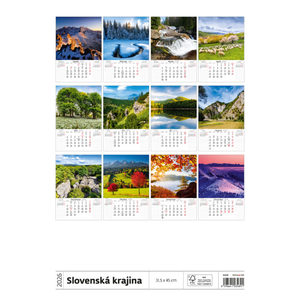 Fotografie k reklamnímu předmětu „Slovenský kalendár Slovenská krajina“