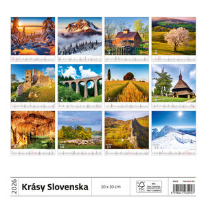 Fotografie k reklamnímu předmětu „Slovenský kalendár Krásy Slovenska“