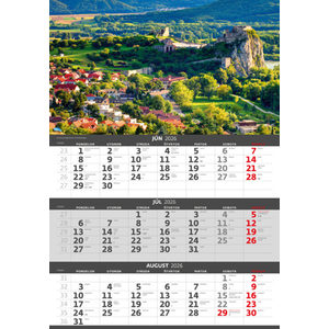 Fotografie k reklamnímu předmětu „Slovenský kalendár Slovensko - trojmesačné“