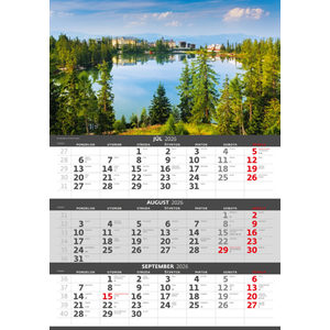 Fotografie k reklamnímu předmětu „Slovenský kalendár Slovensko - trojmesačné“