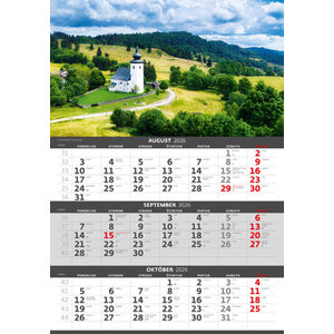 Fotografie k reklamnímu předmětu „Slovenský kalendár Slovensko - trojmesačné“