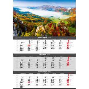 Fotografie k reklamnímu předmětu „Slovenský kalendár Slovensko - trojmesačné“