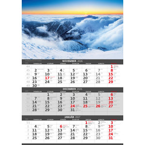 Fotografie k reklamnímu předmětu „Slovenský kalendár Slovensko - trojmesačné“