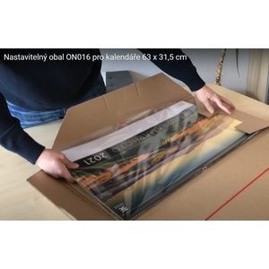 Fotografie k reklamnímu předmětu „Nastavitelný lepenkový obal pro 2 rozměry“