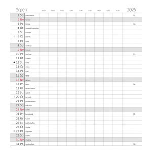 Fotografie k reklamnímu předmětu „Měsíční diář Torino“