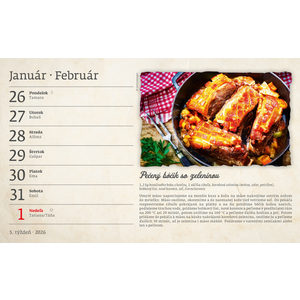 Fotografie k reklamnímu předmětu „Slovenský kalendár Recepty starej mamy“