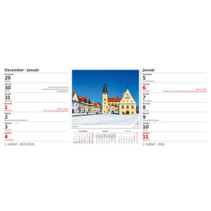 Fotografie k reklamnímu předmětu „Slovenský kalendár Mestá Slovenska“