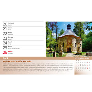 Fotografie k reklamnímu předmětu „Slovenský kalendár 55 turistických NAJ Slovenska“