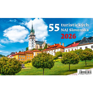 Fotografie k reklamnímu předmětu „Slovenský kalendár 55 turistických NAJ Slovenska“