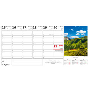 Fotografie k reklamnímu předmětu „Slovenský kalendár Obrázky zo Slovenska“