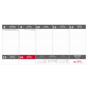Fotografie k reklamnímu předmětu „Slovenský kalendár Top Manager“