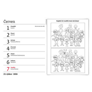 Fotografie k reklamnímu předmětu „Antistresový pracovní kalendář“