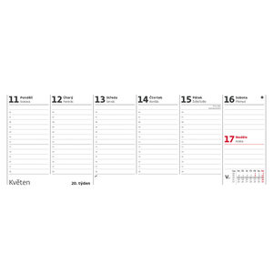 Fotografie k reklamnímu předmětu „Poznámkový kalendář OFFICE“