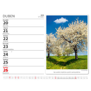Fotografie k reklamnímu předmětu „Kalendář Náš venkov“