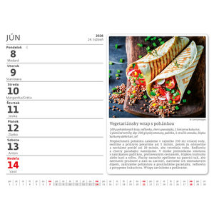 Fotografie k reklamnímu předmětu „Slovenský kalendár Lacné recepty“