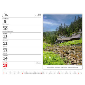 Fotografie k reklamnímu předmětu „Slovenský kalendár Čarovné Slovensko“