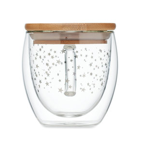 Fotografie k reklamnímu předmětu „Dvojstěnný skleněný hrnek SION“