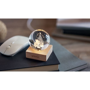 Fotografie k reklamnímu předmětu „Vánoční áhev  LED koule SANTA LIGHT“