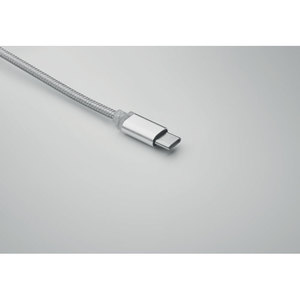 Fotografie k reklamnímu předmětu „Nabíjecí kabel 4v1, typ C BLUE“