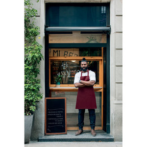 Fotografie k reklamnímu předmětu „Zástěra z bio bavlny 240 gr/m² GAMMA“